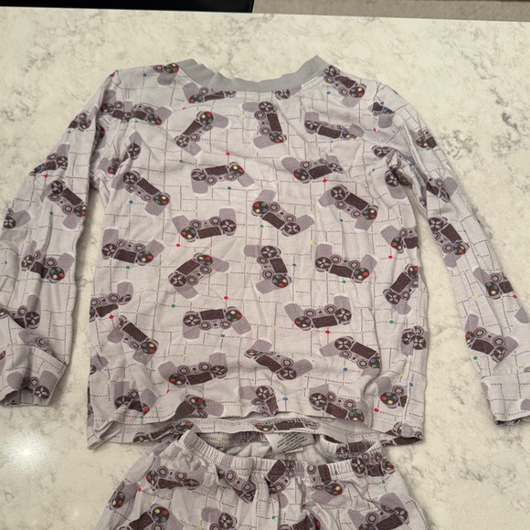 Esme Pajama Set with Game Controller Nintendo Print - Picture 1 of 5